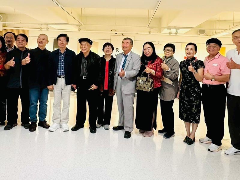 「薪傳展」 3 月 22 日於高雄市文化中心開展，現場嘉賓雲集，共同見證書藝薪火傳承